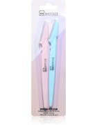 IDC INSTITUTE Brow Razor britev za obrvi 2 kos