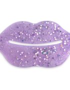 IDC INSTITUTE Glitter Lip Purple hidrogelna maska ​​za ustnice 1 kos