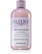 Inebrya BLONDesse Blonde Miracle Shampoo čistilni razstrupljevalni šampon za blond lase 300 ml