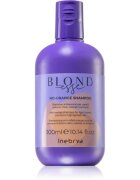 Inebrya BLONDesse No-Orange Shampoo hranilni šampon za nevtralizacijo medeninastih podtonov 300 ml