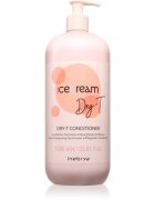 Inebrya Ice Cream Dry-T Conditioner revitalizacijski balzam za suhe in poškodovane lase 1000 ml