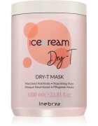 Inebrya Ice Cream Dry-T Mask hranilna maska za suhe obremenjene lase 1000 ml
