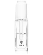 Inglot Dry & Shine NF nadlak za nohte za pospešitev sušenja laka s pipeto 9 ml