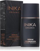 Inika Organic Serum Foundation negovalni tekoči puder za lep obraz odtenek Daring 25 ml