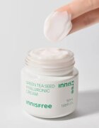 innisfree Green Tea Seed Hyaluronic Cream vlažilna krema za obraz s pomirjajočim učinkom 50 ml