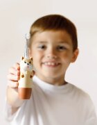 innoGIO GIOdog sonična zobna ščetka za otroke Brown 1 kos
