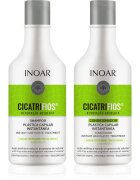 INOAR CicatriFios set za poškodovane in krhke lase 2x250 ml