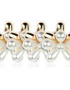 invisibobble Clipstar Pearly Flower sponke za lase velikost S 4 kos