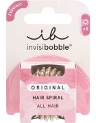 invisibobble Original elastike za lase Bronze Me Pretty 3 kos