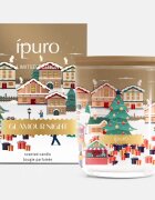 ípuro Christmas Town Glamour Night dišeča sveča s pokrovčkom 270 g