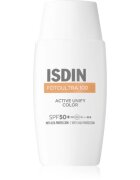 ISDIN FotoUltra 100 Active Unify Color Depigmentant SPF50+ zaščitni tonirani fluid za obraz 50 ml