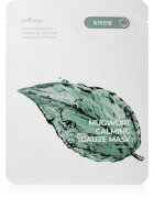 Isntree Real Mugwort pomirjevalna tekstilna maska za občutljivo in razdraženo kožo 1 kos