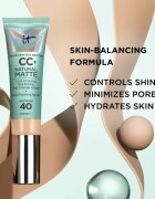 IT Cosmetics Your Skin But Better CC+ Natural Matte CC krema za mat videz SPF 40 Neutral Tan 32 ml