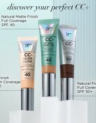 IT Cosmetics Your Skin But Better CC+ Natural Matte CC krema za mat videz SPF 40 Neutral Tan 32 ml