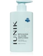 iUnik Beta Glucan All In One Gentle Wash nežna čistilna pena za obraz telo in lase 300 ml