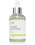 iUnik Tea Tree Relief Serum pomirjajoči serum za obraz za občutljivo k aknam nagnjeno kožo 50 ml