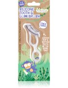 Jack N’ Jill Silicone ščetka za otroke za zobe in dlesni soft 1 kos