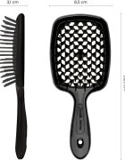 Janeke Carbon Fibre Pneumatic Brush krtača za lase 22 cm 1 kos