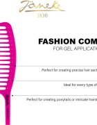 Janeke Fashion Comb For Gel Application glavnik za nanašanje gelastih izdelkov 1 kos