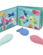 Janod Bath Book Party under the sea slikanica za v kad 10m+ 1 kos