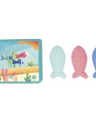 Janod Bath Book Party under the sea slikanica za v kad 10m+ 1 kos