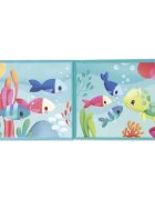 Janod Bath Book Party under the sea slikanica za v kad 10m+ 1 kos