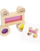Janod Sensory Game Translucent Blocks aktivnostna igrača 12m+ 12 kos