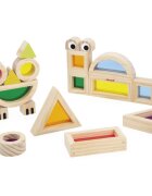 Janod Sensory Game Translucent Blocks aktivnostna igrača 12m+ 12 kos