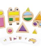 Janod Sensory Game Translucent Blocks aktivnostna igrača 12m+ 12 kos