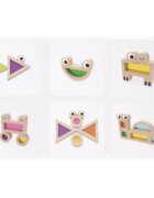 Janod Sensory Game Translucent Blocks aktivnostna igrača 12m+ 12 kos