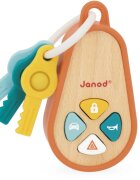 Janod Sounding Keychain aktivnostna igrača iz lesa 18m+ 1 kos