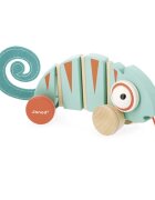 Janod Tropik Pull-Along Chameleon vlečna igrača 12m+ 1 kos