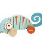 Janod Tropik Pull-Along Chameleon vlečna igrača 12m+ 1 kos