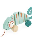 Janod Tropik Pull-Along Chameleon vlečna igrača 12m+ 1 kos