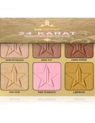Jeffree Star Cosmetics Skin Frost™ 24K Highlighter paleta osvetljevalcev 6x7 g