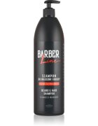 Joanna Barber Line Beard and Hair Shampoo šampon za lase in brado za moške 1000 ml