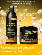 Joanna Ceramide Bomb Concentrated Conditioner balzam s ceramidi 500 ml