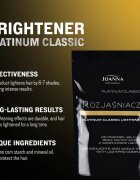 Joanna Professional Platinum Classic posvetlitveni puder za blond lase in lase s prameni 450 g