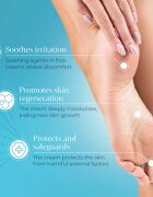 Joanna Sensual Foot Cream vlažilna in hranilna krema za noge Goat Milk & Prebiotics 100 g