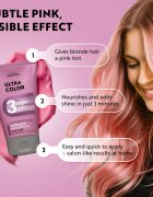 Joanna Ultra Color Pink Shades 3 Minutes balzam za toniranje odtenek Pink 100 ml