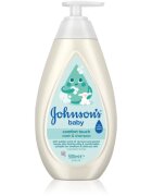 Johnson's® Comfort Touch peneča kopel in gel za umivanje 2 v 1 za otroke 500 ml