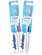 Jordan Target White Medium zobna ščetka 1 kos