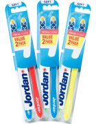 Jordan Total Clean Soft 2 pack zobna ščetka 2 kos