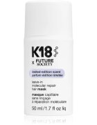 K18 Future x Society Leave-in Molecular Repair Hair Mask intenzivna obnovitvena maska za razbarvane barvane in kemično obdelane lase 50 ml