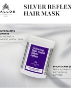 Kallos Coloring Hair Mask Silver Reflex maska za lase za nevtralizacijo rumenih odtenkov 1000 ml