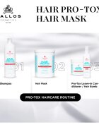 Kallos Hair Pro-Tox maska za šibke in poškodovane lase s kokosovim oljem hialuronsko kislino in kolagenom 500 ml