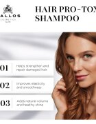 Kallos Hair Pro-Tox šampon s keratinom za suhe in poškodovane lase 500 ml