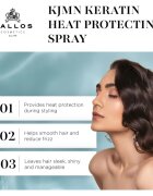 Kallos KJMN Keratin zaščitno pršilo za toplotno oblikovanje las 200 ml