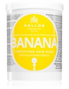 Kallos KJMN Professional Banana maska za okrepitev las z multivitaminskim kompleksom 1000 ml