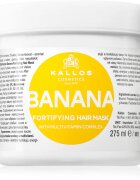 Kallos KJMN Professional Banana maska za okrepitev las z multivitaminskim kompleksom 275 ml